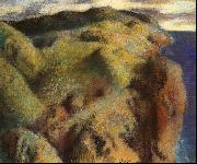 Edgar Degas Landscape_2 oil